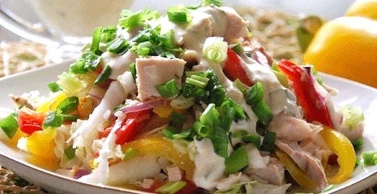 Салат Курочка-Снегурочка