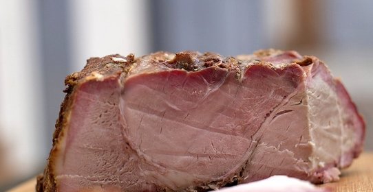 Мясо горячего копчения