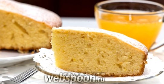 Апельсиново-ванильный пирог