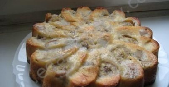 Фруктовая шарлотка