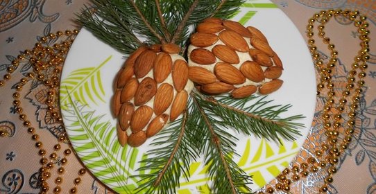 Салат Новогодняя шишка