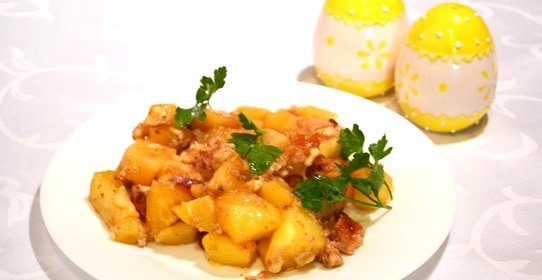 Жаркое на молоке