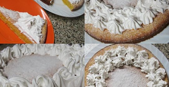 Лимонно-морковный пирог