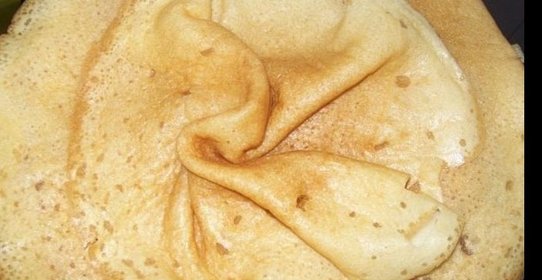 Тонкие блины бездрожжевые на молоке с дырочками