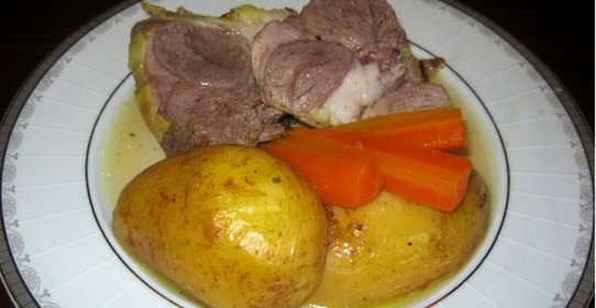 Баранина в рукаве