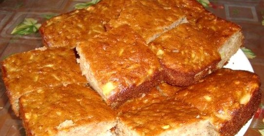 Яблочный пирог на скорую руку