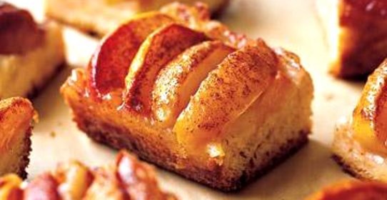 Бабушкин персиковый пирог