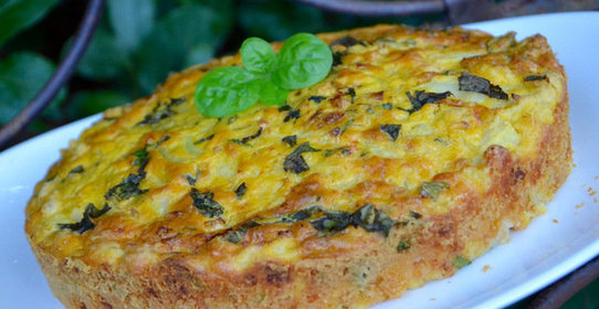 Пирог с цветной капустой