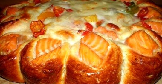 Пирог с горбушей
