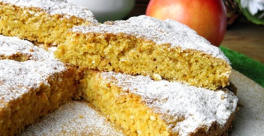 Постная морковная коврижка