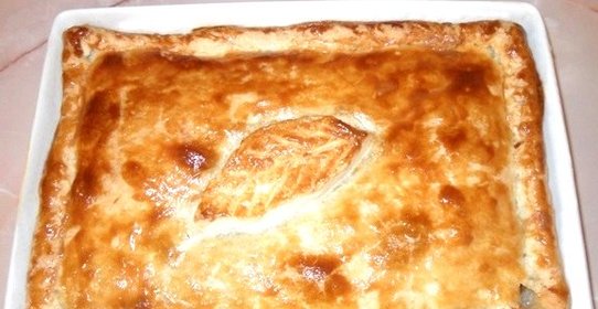 Картофельный пирог с мясом