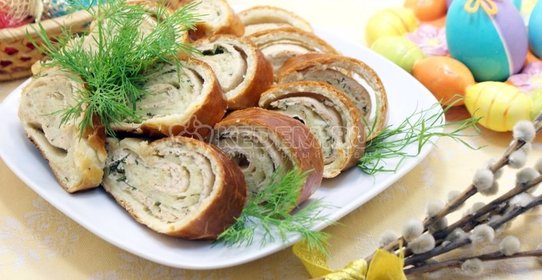 Рулет с рыбой