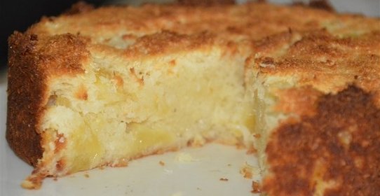 Гавайский пирог с ананасами