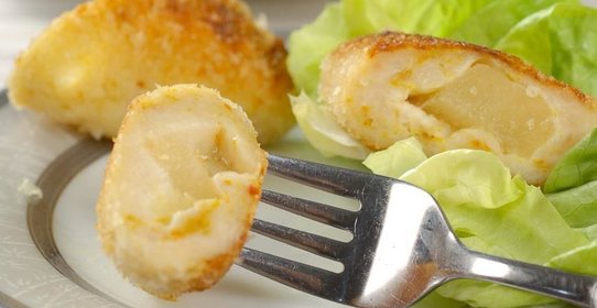 Куриные котлеты с ананасом