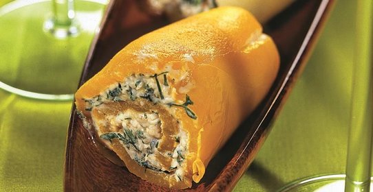 Рулеты из сладкого перца