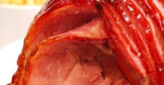 Ветчина в глазури из инжира и апельсинов