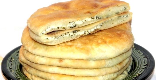 Хачапури из домашнего слоеного теста