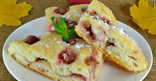 Скьяччата с виноградом