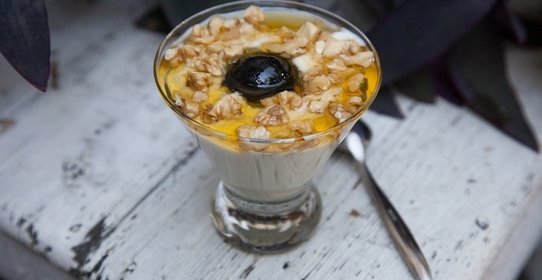 Мацони с горным медом