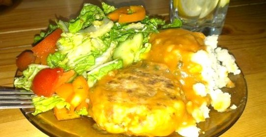 Вегетарианские котлеты с сыром