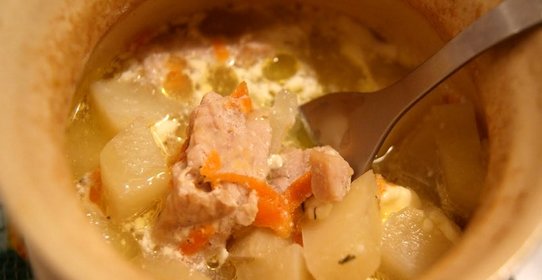 Индейка тушеная с картофелем