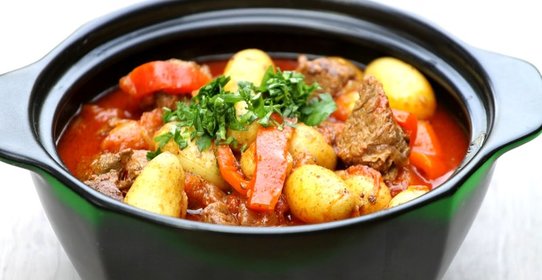 Гуляш с болгарским перцем