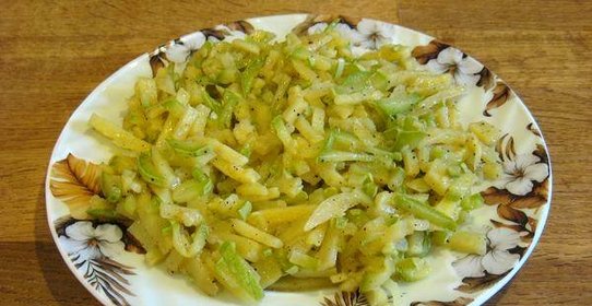 Картошка с кабачками