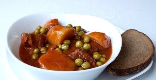 Говядина в темном пиве