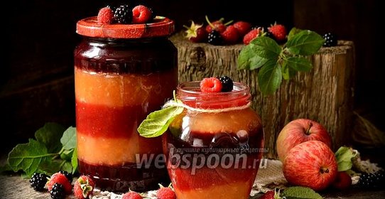 Полосатое яблочное повидло