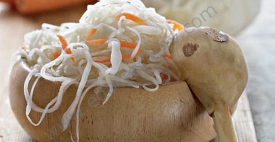 Капуста с медом квашеная