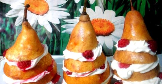 Десерт грушевый