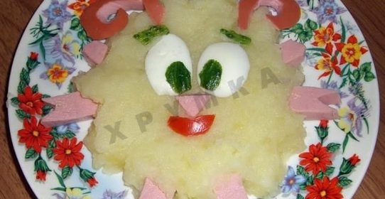 Детское картофельное пюре Смешарик