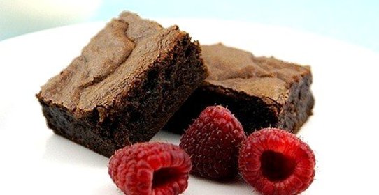 Брауни с темным шоколадом