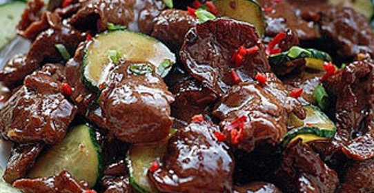 Баранина в медовом соусе