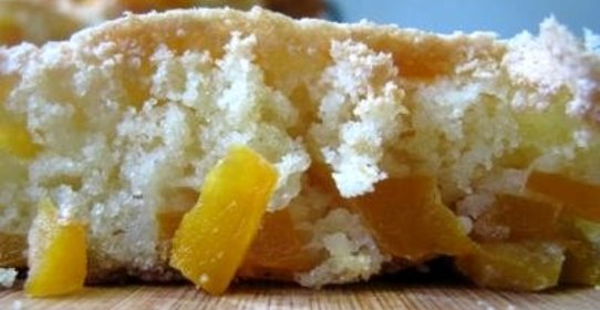 Шарлотка с тыквой