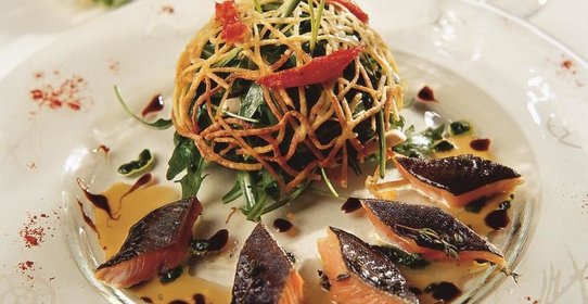 Салат с гольцом