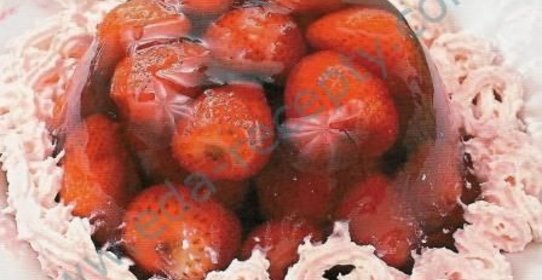 Желе из клубники