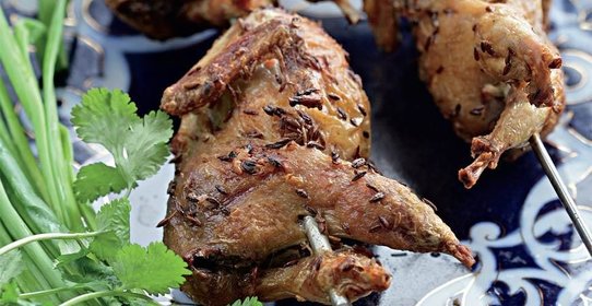 Шашлык из перепелки