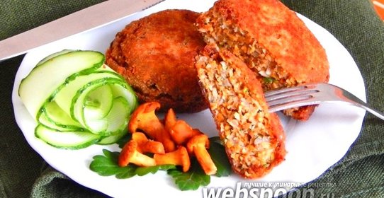 Котлеты из лисичек
