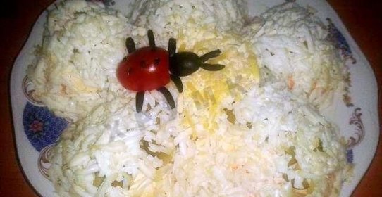 Салат Ромашка