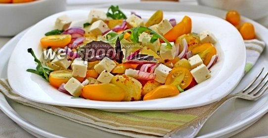 Картофельный салат по-гречески