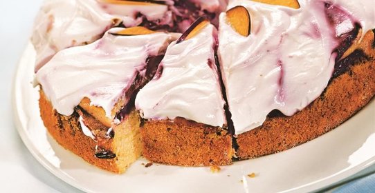 Сливовый пирог с хересом