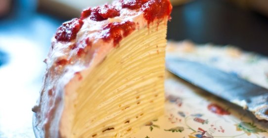 Сметанный крем для блинного торта