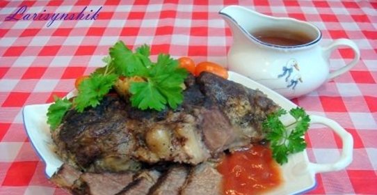 Свинина, запеченная в фольге