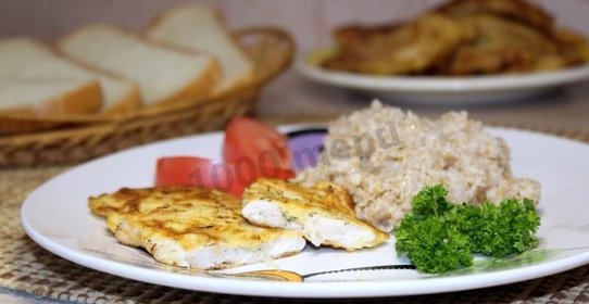 Куриные отбивные в кляре