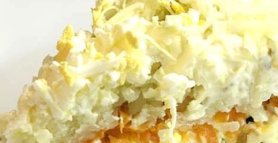 Салат Мельник с грибами