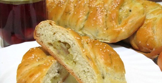 Рулет с картофелем