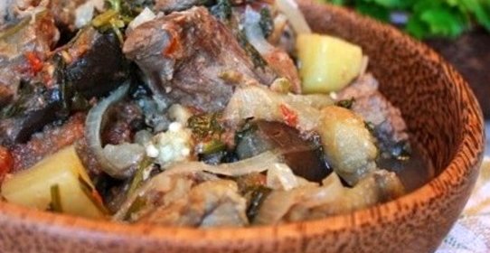 Чанахи из баранины по-грузински