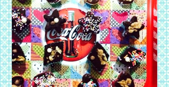 Шоколадные конфеты с орехом пекан и апельсином