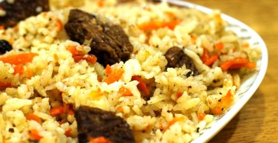 Плов из говядины